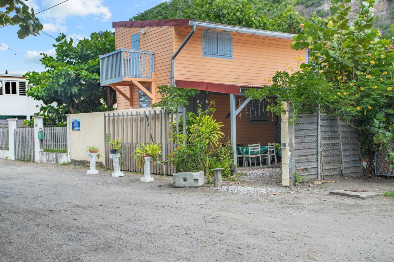 Appartement Charmant Au Carbet Avec Vue Sur La Mer 50 M² 르 카르베 외부 사진